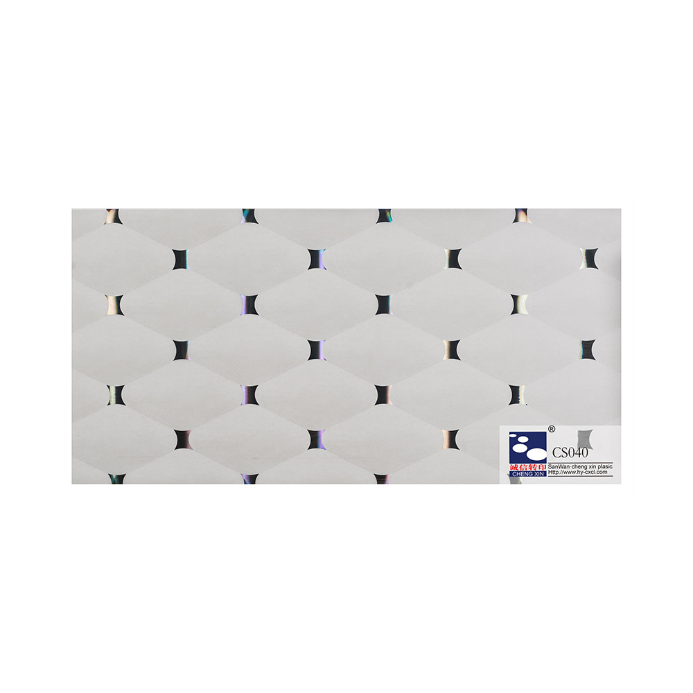 Commercio all'ingrosso 2021 nuovo design pvc stampa a colori soffitto lamina abbronzante pellicola in pvc composito CS040