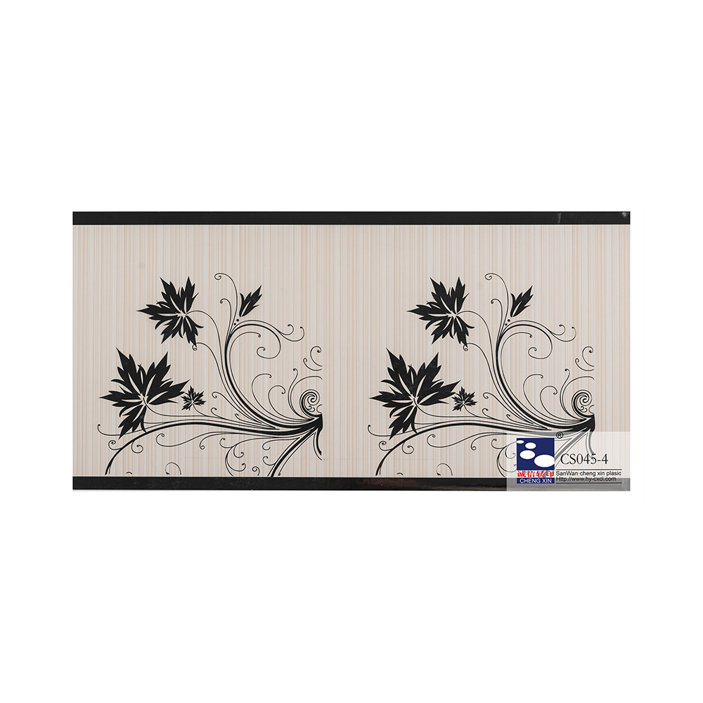 Lamina per stampa a caldo a grana di legno in stile moderno ben fatta per pannello per soffitti in PVC CS045
