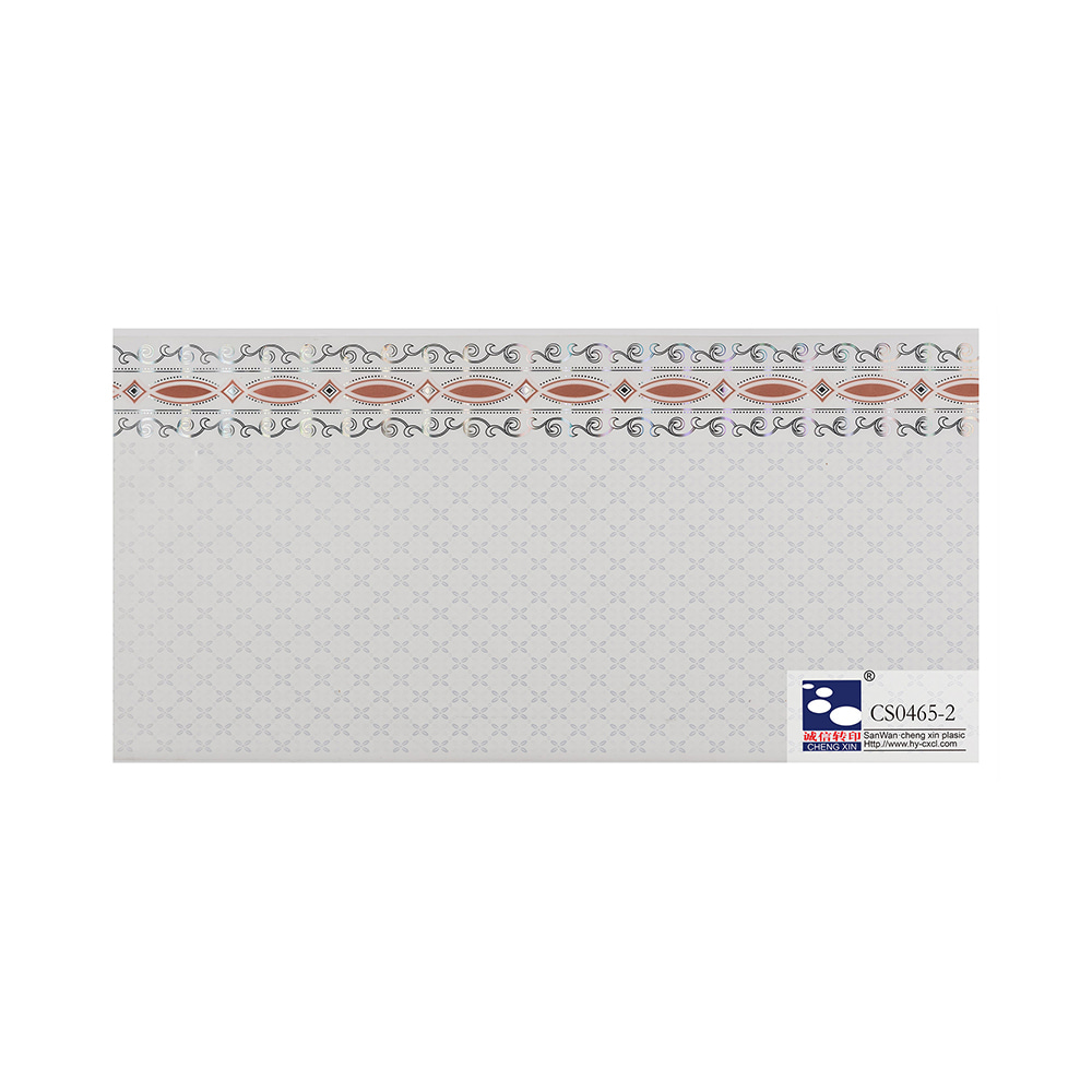 Lamina per stampa a caldo del film della laminazione di prezzi bassi del grano del legno per il soffitto del PVC CS0465-2