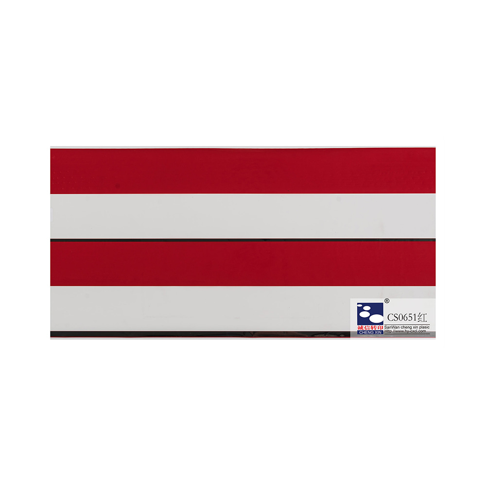 Stile moderno Nuovi disegni in legno Lamina decorativa per stampa a caldo in PVC con venature del legno CS0651