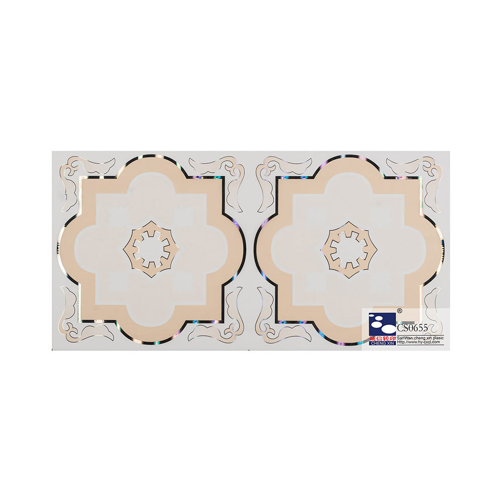 Pellicola decorativa della laminazione della stagnola di stampaggio a caldo del grano del legno dell'hotel per la porta CS0655