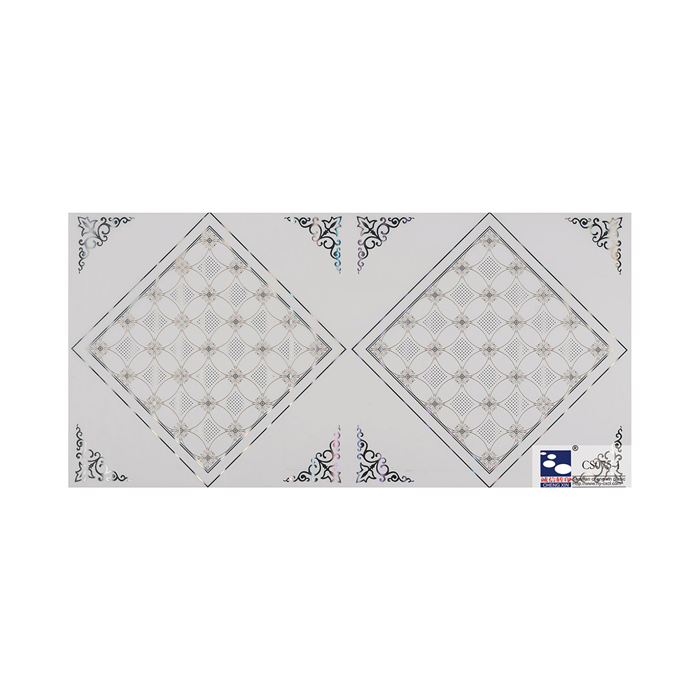 Lamina per stampa a caldo a basso prezzo per venature del legno di nuovi disegni per la decorazione del pannello in PVC CS075-1