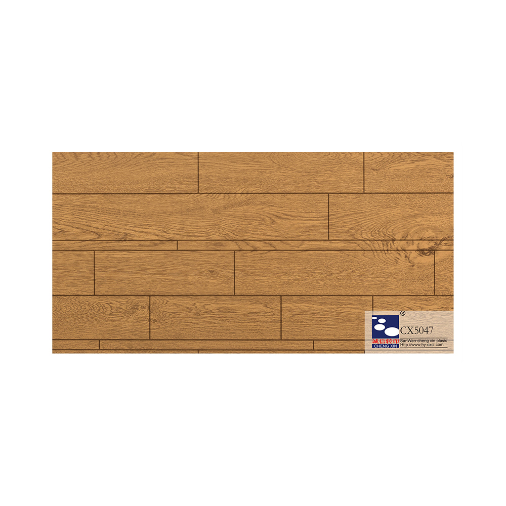 Pellicola per laminazione a caldo per stampaggio a caldo con venature del legno in stile legno moderno per mobili CX5047
