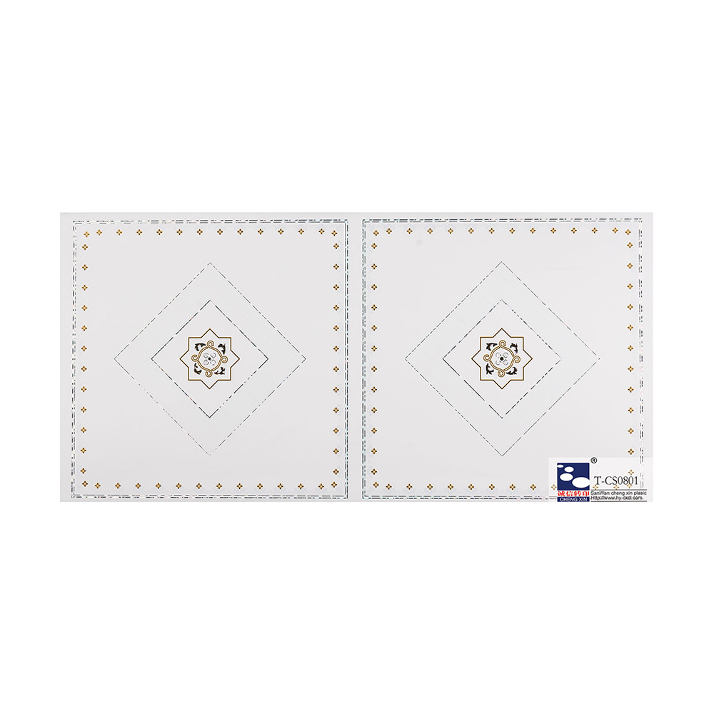Foglio per stampa a caldo in marmo decorativo con diversi modelli con prezzo economico o scheda T-CS0801