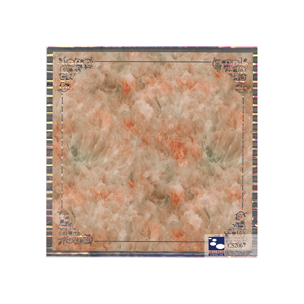 Pellicole colorate per stampa a caldo laser per la decorazione di pannelli in PVC nel mercato pakistano CS2067