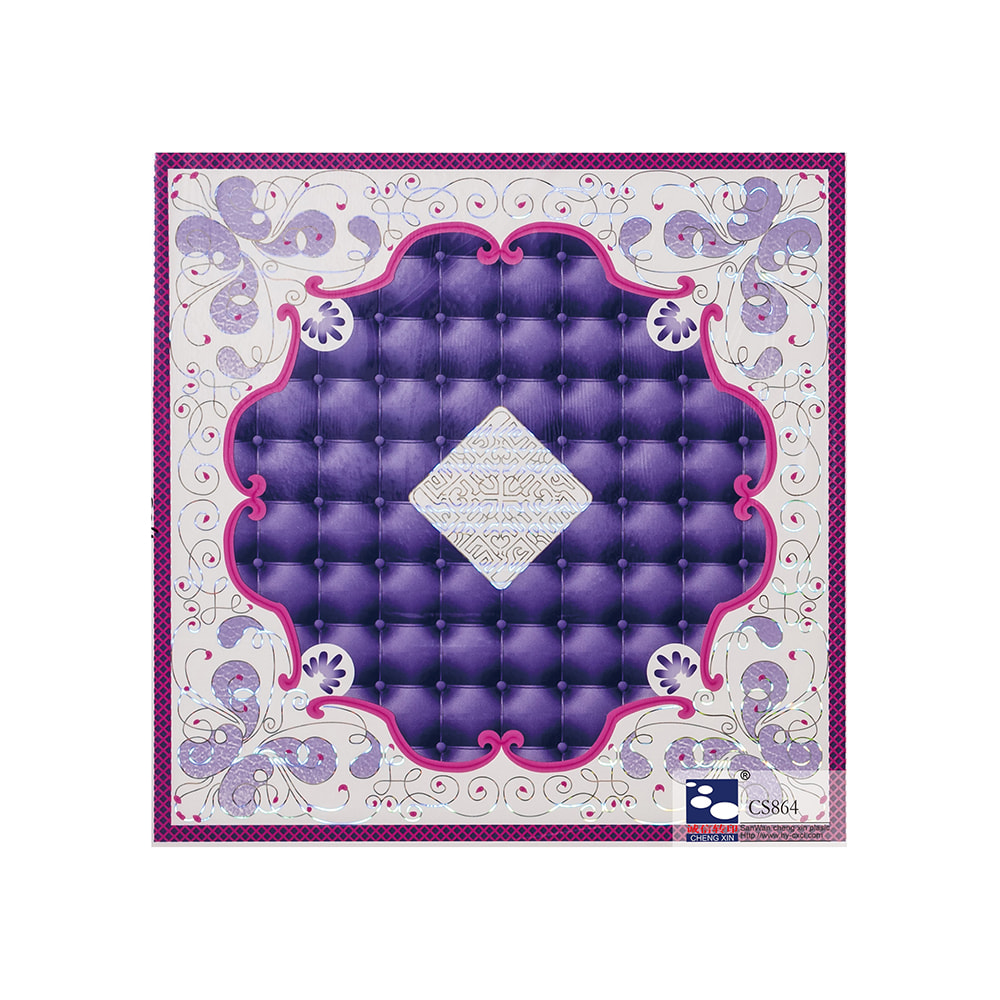 Decorazione colorata di alta qualità per la fabbrica di fogli per stampa a caldo del pannello in PVC CS864