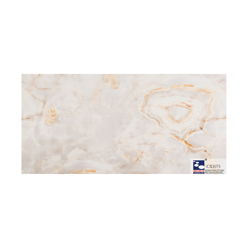 Rifornimento diretto della fabbrica Lamina per stampa a caldo in marmo decorativo in PVC a basso costo CX1075