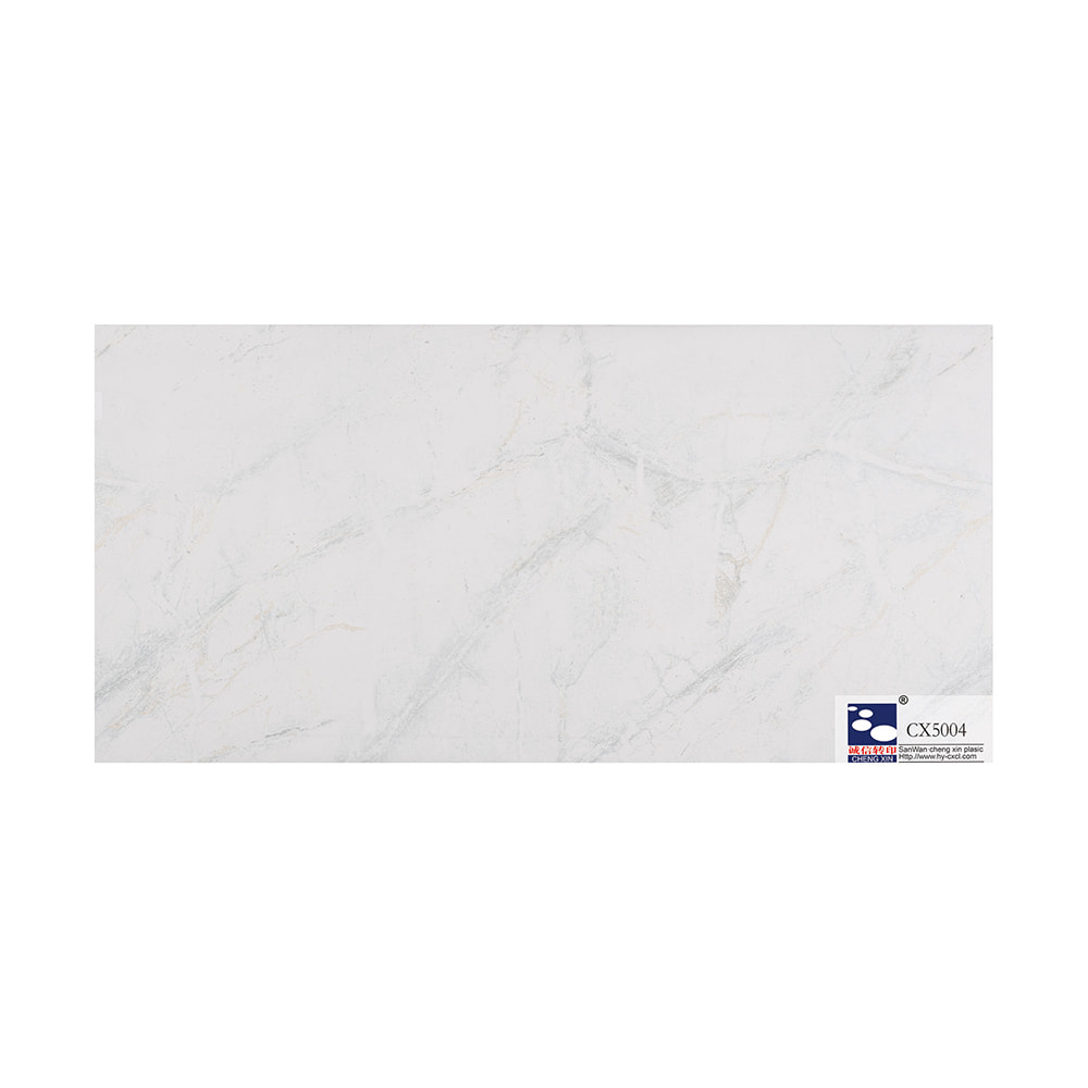 Lamina per stampaggio a caldo decorativa in marmo a buon mercato di vendita calda utilizzata per il pannello in PVC CX5004