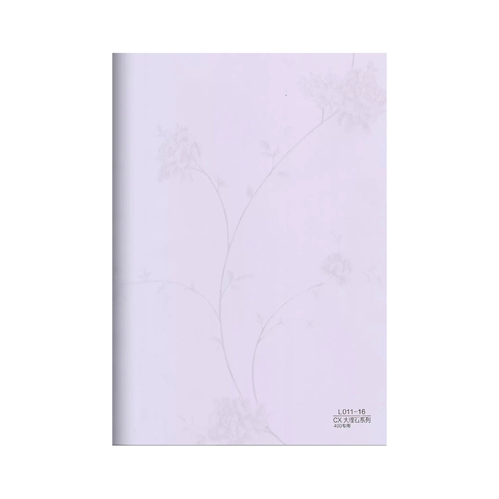Rotoli il film di laminazione decorativo del PVC di colore di legno gonfiabile per le porte L011-16